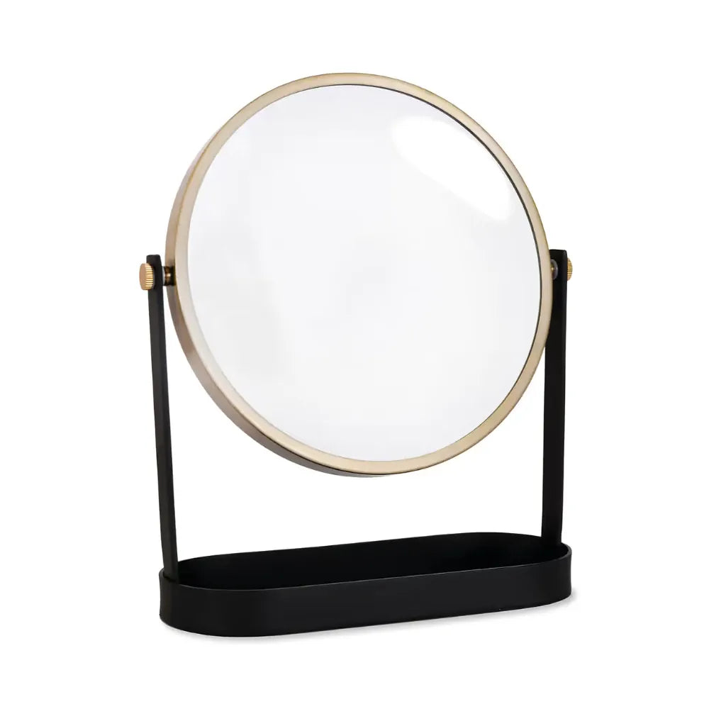 Adelphi Vanity Mirror | Steel Black