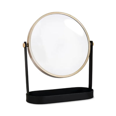 Adelphi Vanity Mirror | Steel Black