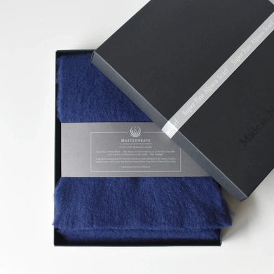 Alpaca Scarf Navy