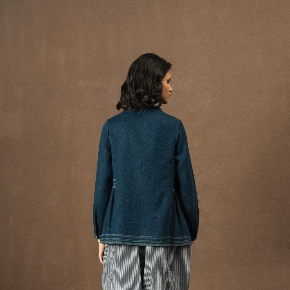Anna Wool Blouse | Niagara