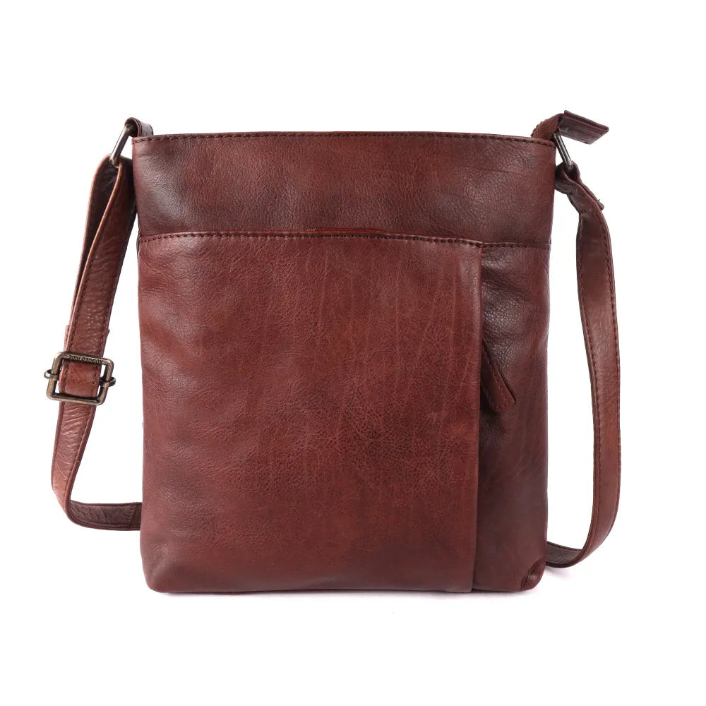 Barcelona Crossbody Bag | Brown