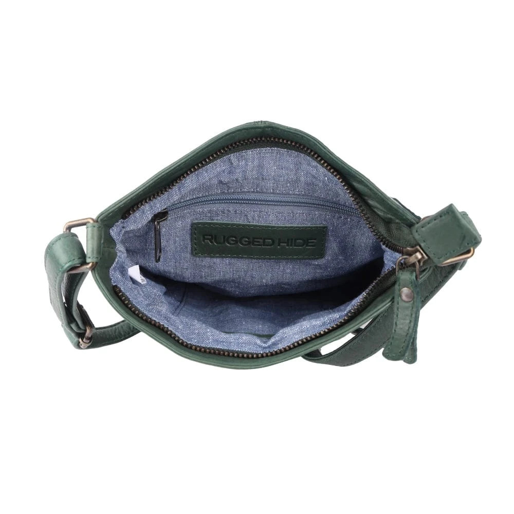 Barcelona Crossbody Bag | Pine Green