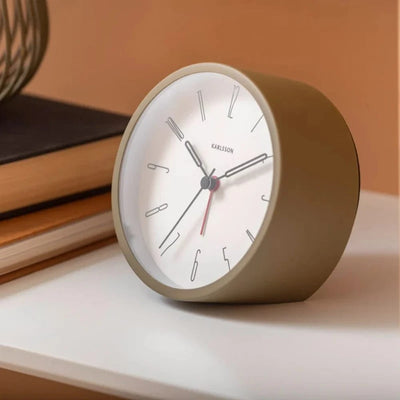 Belle Alarm Clock | Moss Green