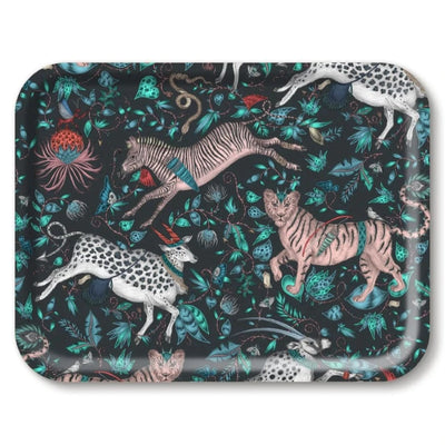 Birchwood Tray Large Rectangle | Protea Navy