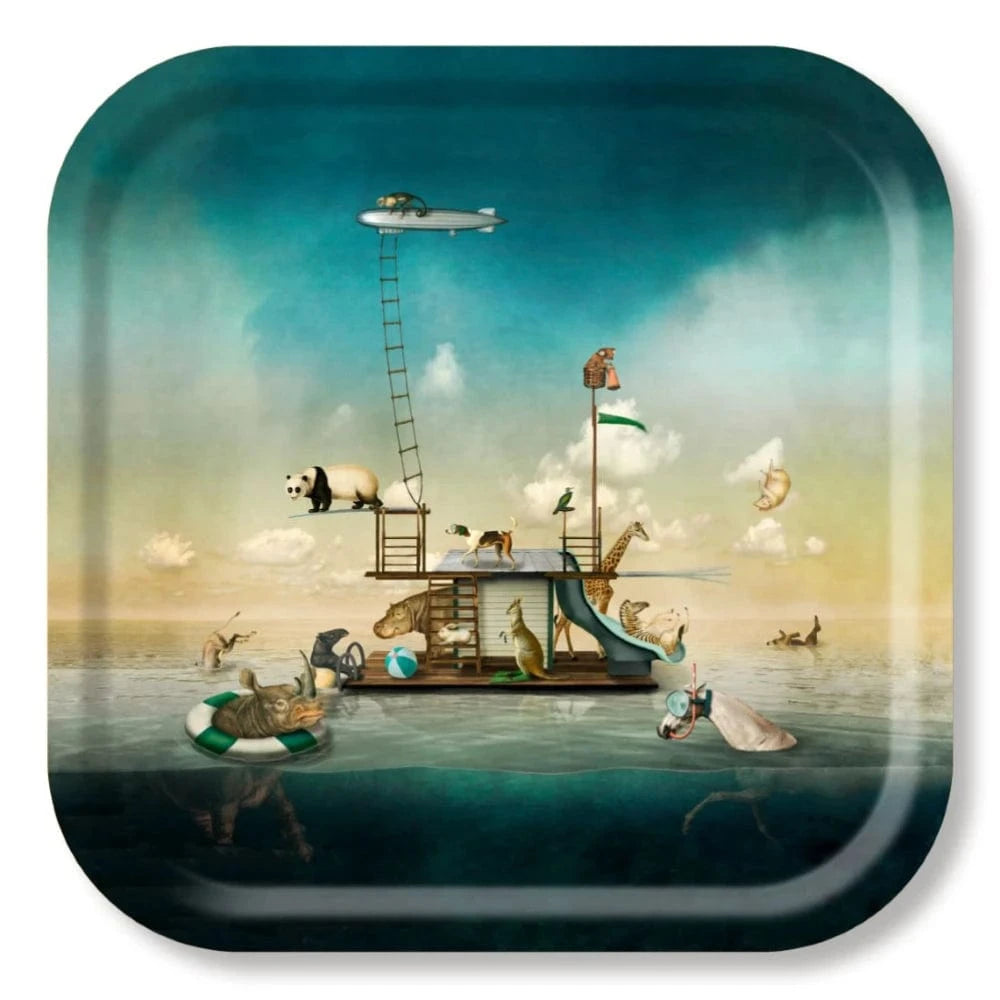 Birchwood Tray Large Square | Spring Break