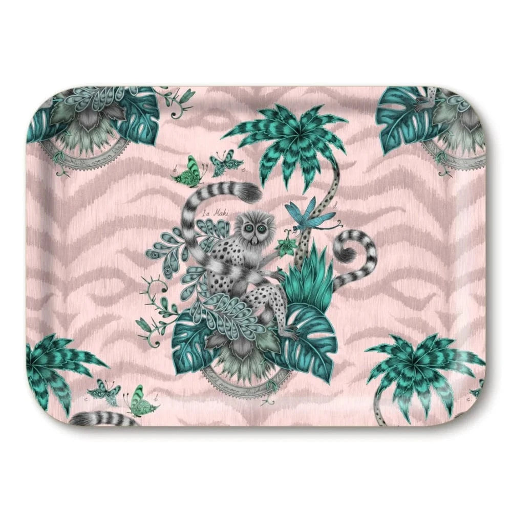 Birchwood Tray | Lemur Pink