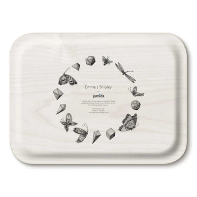 Birchwood Tray | Lemur Pink