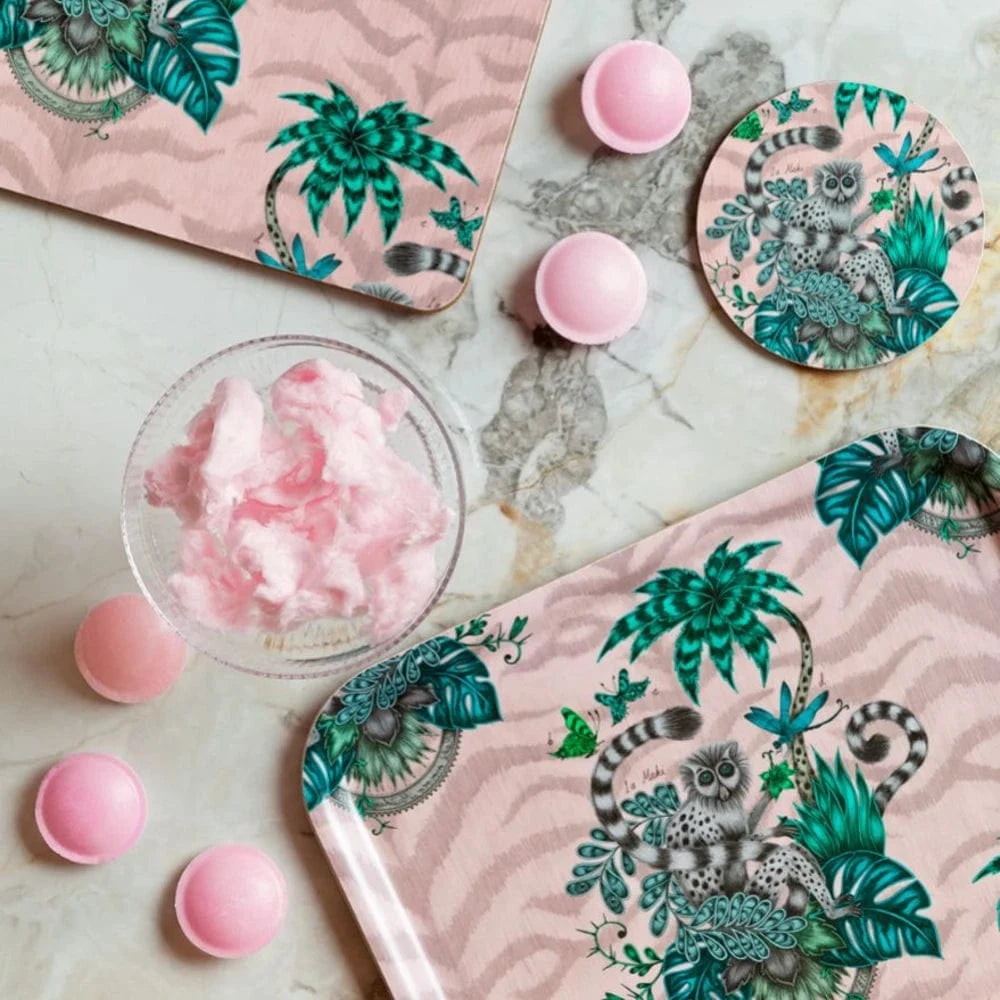 Birchwood Tray | Lemur Pink
