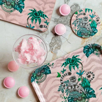 Birchwood Tray | Lemur Pink