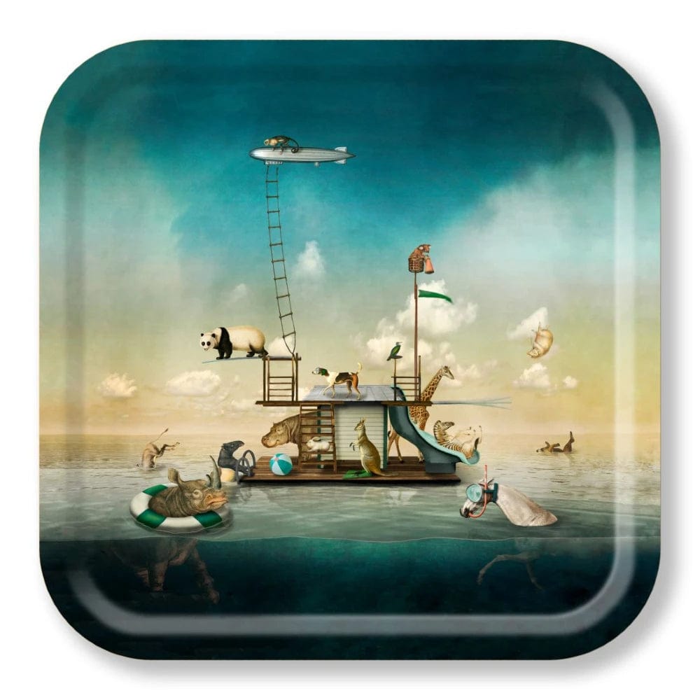 Birchwood Tray Medium Square | Spring Break