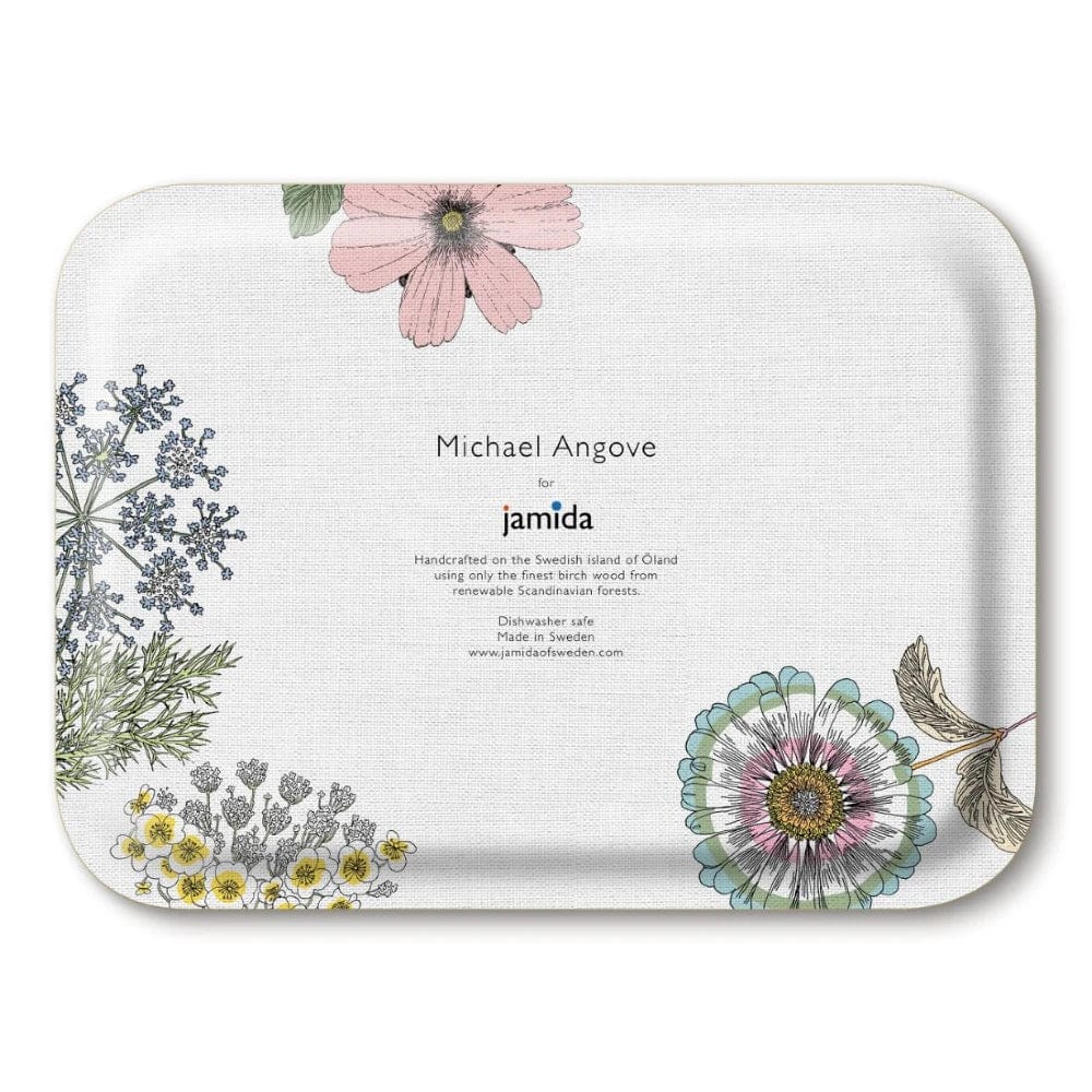 Birchwood Tray | Sunflower Navy