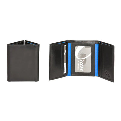 Black/Cobalt Marcus Wallet