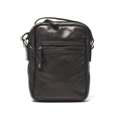 Black Copenhagen Leather Satchel