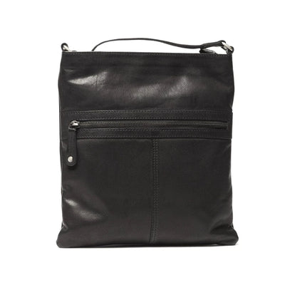 Black Luxembourg Leather Sling Bag