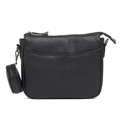 Black Sienna Shoulder/Cross Body Bag