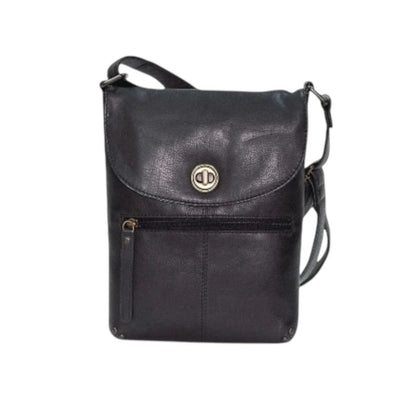 Black Tayla Leather Handbag