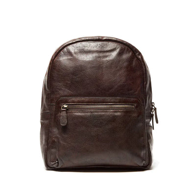 Brown Bern Leather Backpack