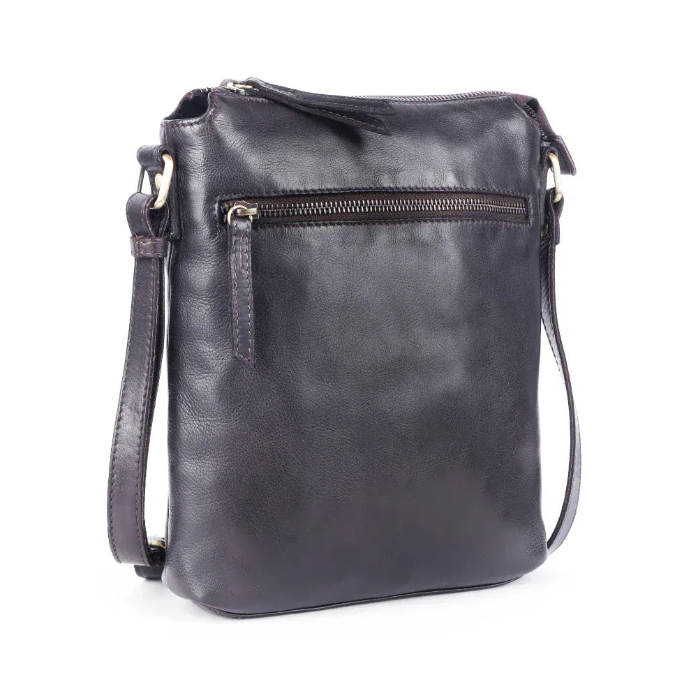 Brown Griffith Crossbody Bag