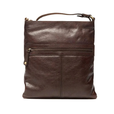 Brown Luxembourg Leather Sling Bag