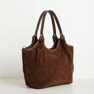 Calf-Suede Rosina Bag