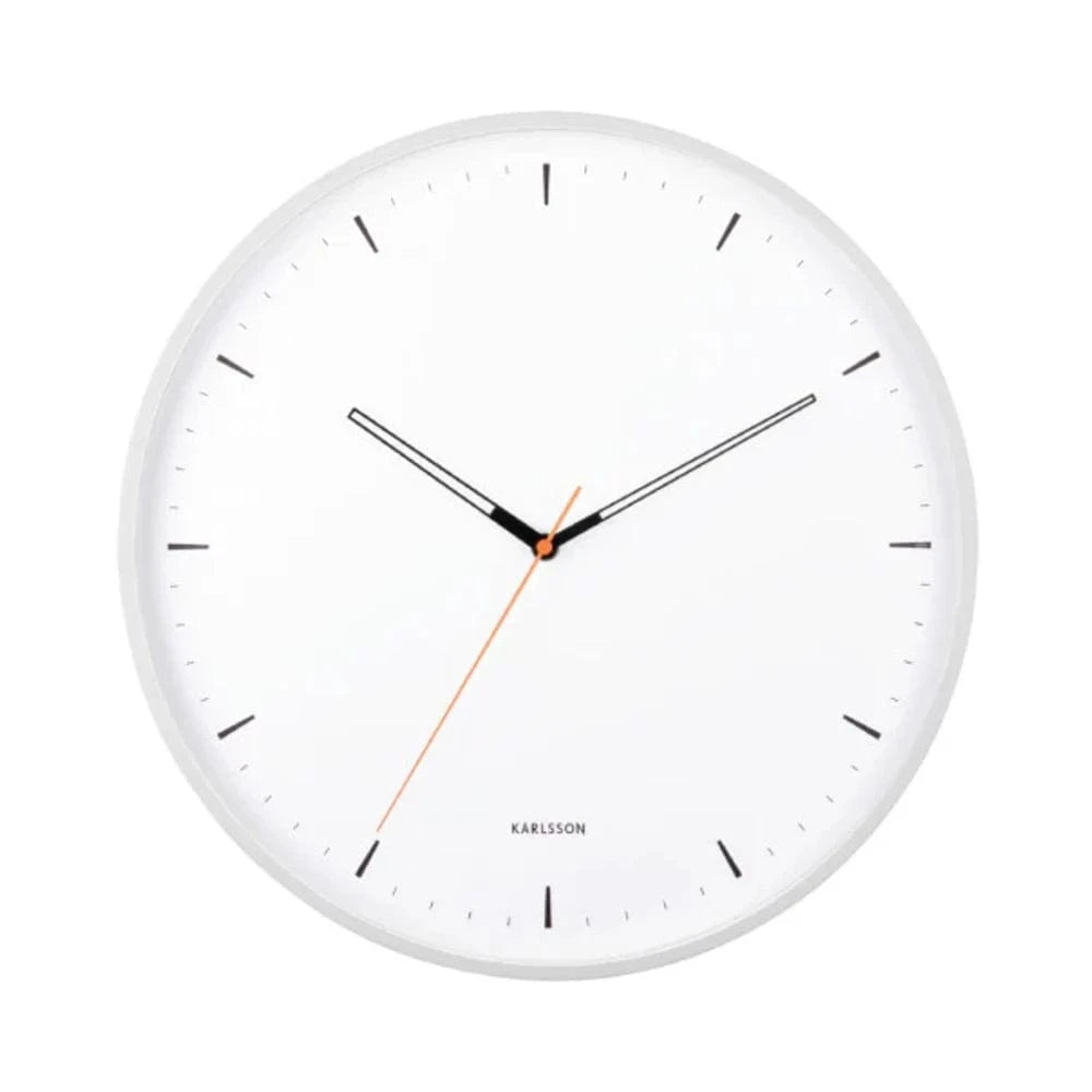 Calm Wall Clock | White