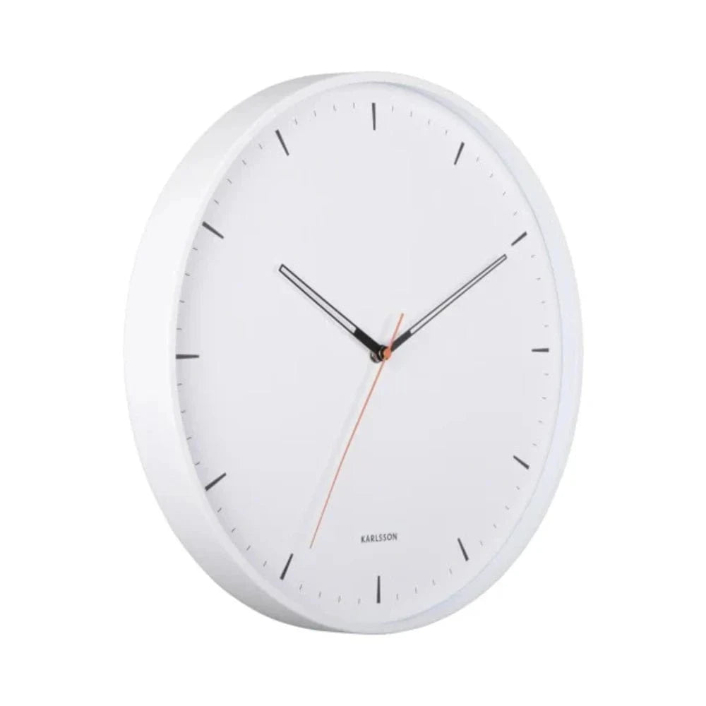 Calm Wall Clock | White