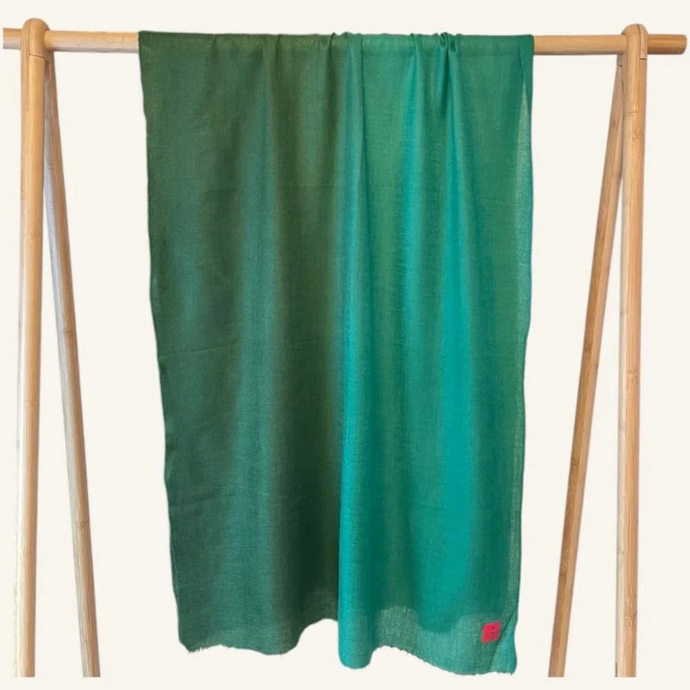 Cashmere Wool Scarf | Extraordinary Luxury Shades | Teal