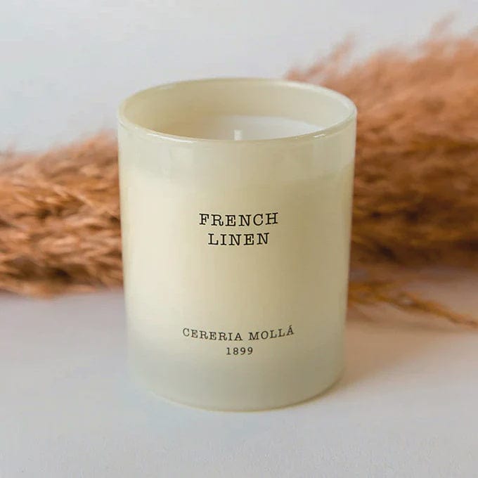 Cereria Molla Scented Mini Candle | French Linen