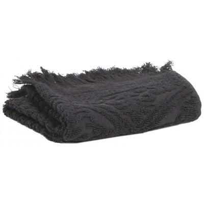 Charcoal Zoe Guest Towel 30x50cm