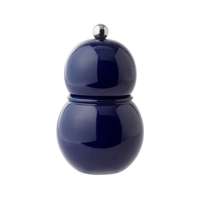 Chubby Salt or Pepper Grinder 12cm | Navy