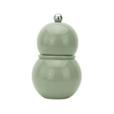 Chubby Salt or Pepper Grinder 12cm | Sage Green