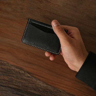 Classic Sleeve Wallet | Raw Black