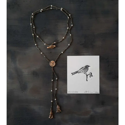 Emma Cunningham | Korimako Song Necklace (Bellbird)
