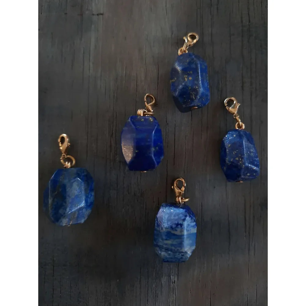 Emma Cunningham | Lapis Lazuli Amulet Necklace