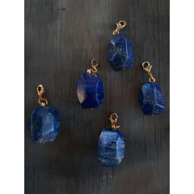 Emma Cunningham | Lapis Lazuli Amulet Necklace