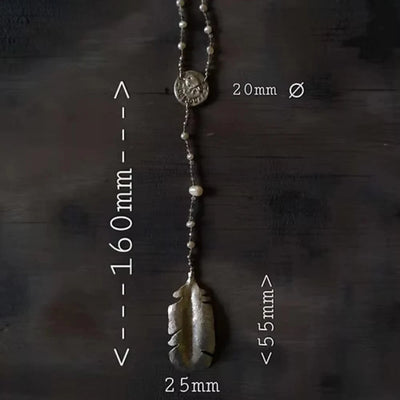 Emma Cunningham | Toutouwai Song Necklace (North Island Robin)