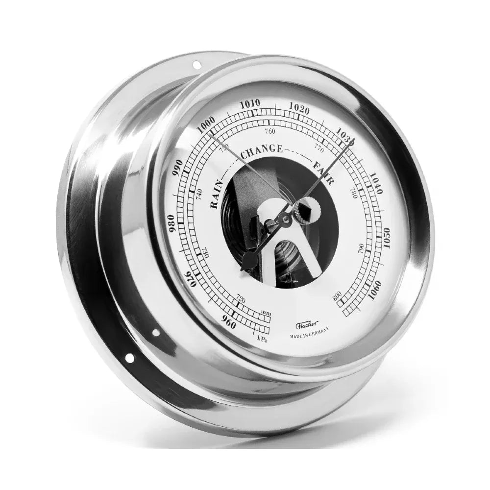 Fischer Chrome Barometer