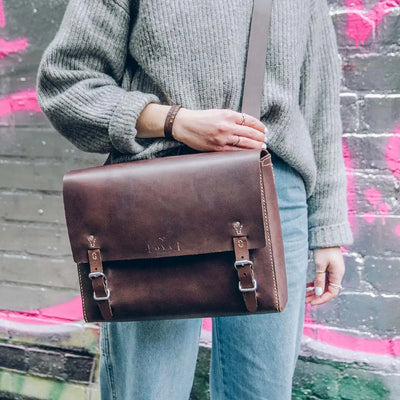 Goodstead Satchel | Vintage Brown