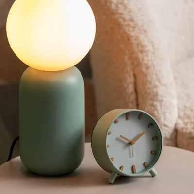 Grace Alarm Clock | Grayed Jade