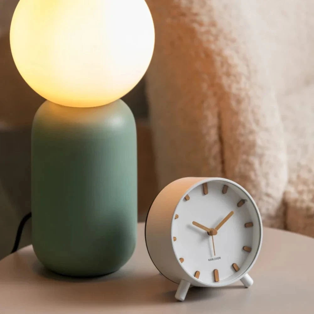 Grace Alarm Clock | White