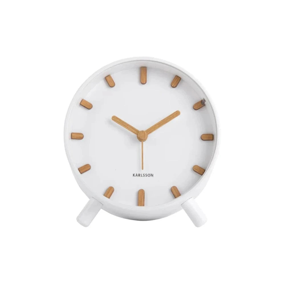 Grace Alarm Clock | White