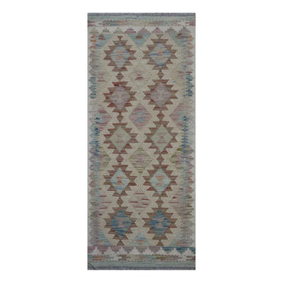 Hand Knotted Afghan Chobi Kilim | 150 x 60cm