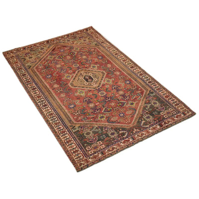 Hand Knotted Vintage Persian Shirazi Rug Nahlel | 250 x 161cm