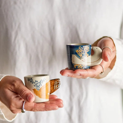 Hezha Espresso Cup | Blue | Set of 2