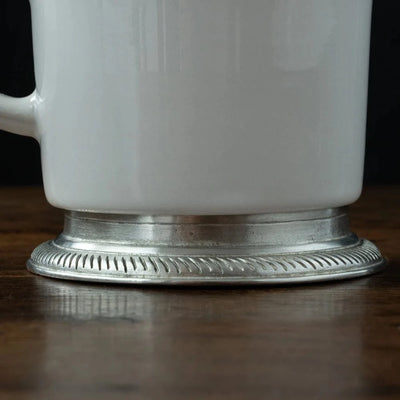 Cosi Tabellini Italian Pewter and Ceramic Mug | Luisa