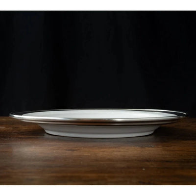 Italian Pewter and Ceramic Side Plate