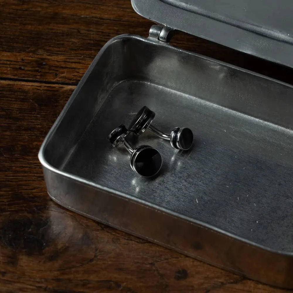 Italian Pewter Box Small