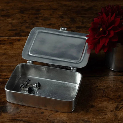 Italian Pewter Box Small