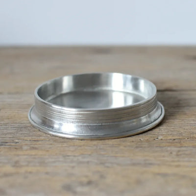Italian Pewter Candle Coaster | Medium