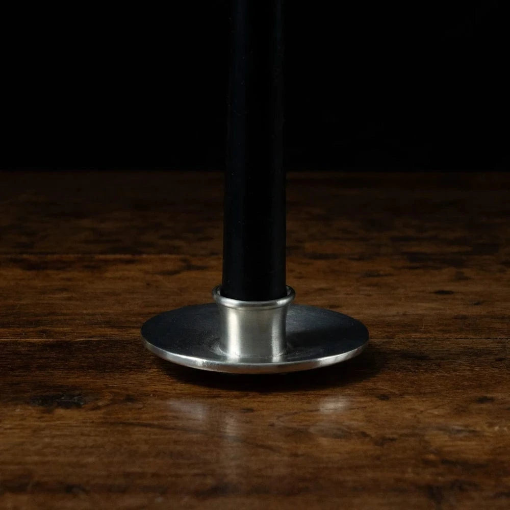 Italian Pewter Candle Holder | Mini
